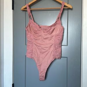 Pink bodysuit!